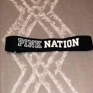 PINK NATION elastic headband